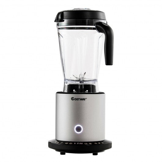 1500W Smoothie Maker High Power Blender with 10 Speeds - Color: Black