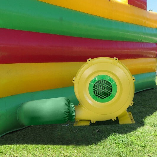 1100W Air Blower Inflatable Blower for Inflatable Bounce House - Color: Yellow