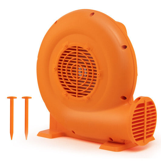 550W Air Blower (0.7HP) for Inflatables with 25 feet Wire and GFCI Plug - Color: Orange