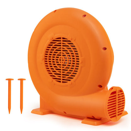 680W Air Blower (1.0HP) for Inflatables with 25 feet Wire and GFCI Plug - Color: Orange