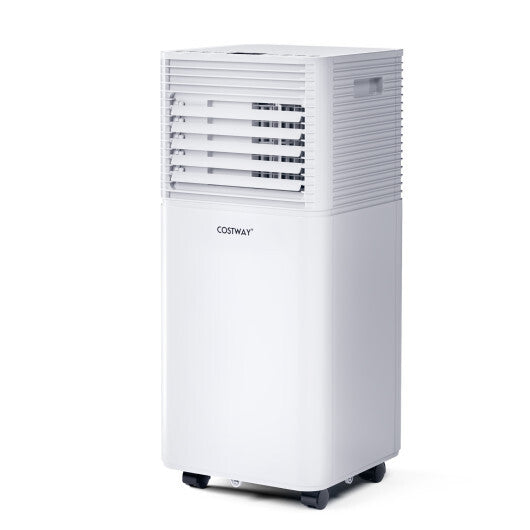 10000 BTU Air Cooler with Fan and Dehumidifier Mode-White - Color: White