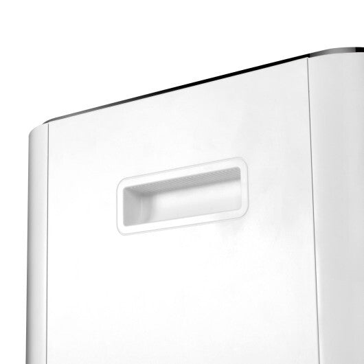 8000 BTU Portable Air Conditioner with Fan and Dehumidifier Mode-White - Color: White