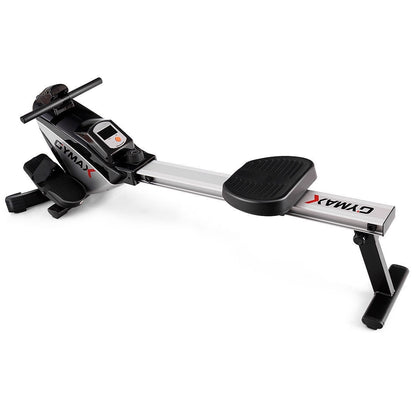 Adjustable Oxygen Resistance of Folding Magnetic Rowing - Color: Black & Gray